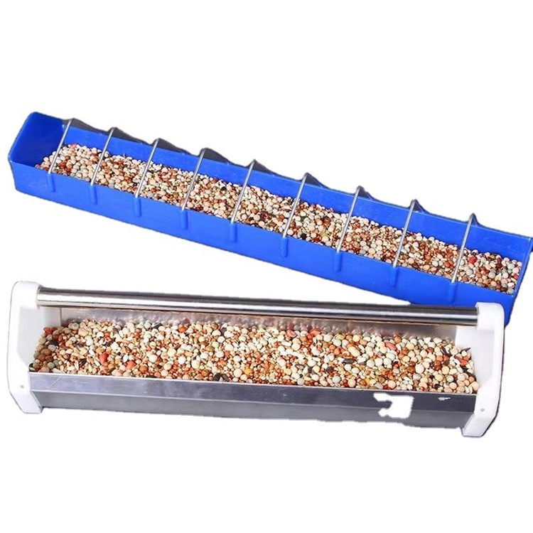 Multi-Species Adjustable Anti-Waste Bird & Poultry Feeder Rack